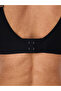 Women's Lightweight Padded Spaghetti Strap D Stitch-Free L Laser Cut Ghost Bra Black - 2021 - 4