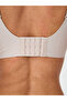 Woman # Izbırakmaz Seamless Invisible Bra Without Underwire Laser Cut Seamless Ghost Bra with Removable Pads Light Gray - 2278 - 4