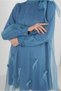 Tunic with Tie-Up Necklace and Accessory Detail 43577 - 4
