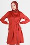 TIE-DETAIL TUNIC WITH ZIPPER ON THE BACK 42585