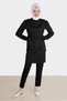 Tunic with Waist Tie and Buttons 42664