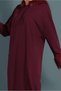 Hooded Fur Detailed Dress 40412 - 4