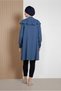 Shoulder and Embroidery Detail Shoulder Tunic with Volan 4120 - 4