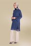 Tuly Trumpet Sleeve Chiffon Tunic 40537 - 2