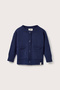 Wool Oversize Knitwear Cardigan Blue - 6