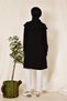 Shoulder and Embroidery Detail Shoulder Tunic with Volan 4120 - 4