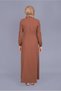 Embroidered Zippered Coat 10214 - 3