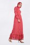Skirt Fluffy Ruched Dress 4356 - 2