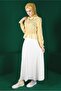 Flowered Blouse with Elasticated Waist and Sleeves 42888 - 2