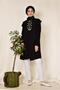 Shoulder and Embroidery Detail Shoulder Tunic with Volan 4120 - 2