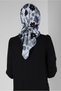 ALVİNA DAISY PATTERNED ORGANIC SCARF 8214 - 2