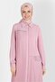 STONE DETAIL HIDDEN BUTTON TUNIC 42544
