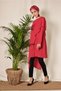 Asymetric Tunic with Stone Detail Volan 4990 - 3