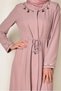 Belted Coat with Fringed Detail 1423 - 4