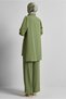 Shirt Collar Trousers Suit 45617 - 4