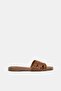 Flat crossover slider sandals - 2