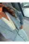 Gold Button Detailed Short Jacket & Skirt Set - 2