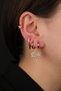 Steel Invoiced Earrings, Guaranteed to Not Fade Color