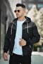 Believe Printed Water Resistant Slim Fit Men's Seasonal Coat Raincoat - 2