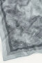 Gray Cloud Pattern Scarf - 3