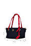 Navy Blue-Light Red Women's Shoulder Bag Us26273 - 8