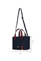 Navy Blue-Claret Red Women's Shoulder Bag Us26304 Online Exclusive - 8