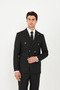 Men's Suit - Plain Striped Woven Suit Men's Trousers Jacket - 6