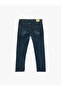 Regular Waist Cotton Straight Fit Jean Pants - Mark Jean - 5