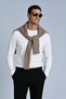 Men's White Relax Fit Comfortable Cut 100% Cotton Long Sleeve Crew Neck Basic T-Shirt