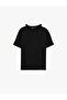 Regular Fit Color-Blocked Tok Fabric Crew Neck Short Sleeve T-Shirt - 3