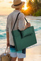 Portable Folding Waterproof Beach Pool Lounger Cushion Camping Mattress Tent Mat Green - 7