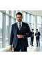Slim Fit, 3 Piece Suit, Men's Classic Vest, Premium Fabric, Office and Special Occasion Suit - 7