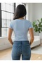 Women's Fitted Cropped T-Shirt - 6