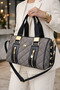 justpolo women's cylinder model hand and shoulder bag - 4