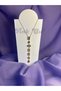 Gold Colored 7 Element Colored Stone Y Necklace Stainless Steel