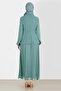 Stone Embroidered Double Skirt Suit 30252 - 3