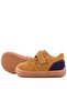 Bob Genuine Leather Tan Barefoot Velcro Elastic Baby Sneaker Shoes - 7