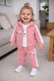 KITTY EMBROIDERED GARMENT TWO ROPE SEASONAL BABY GIRL 3-PIECE SET