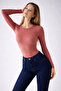 Women's Long Sleeve Cotton Basic Slim Fit 3-Piece Blouse - 3