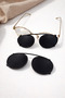 Large round sunglasses clip 5.2x4.7 cm