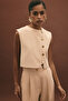 Lucy Vest - Beige - 4