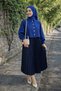 Women's High Waist Accordion Pleated Flowy Long Skirt - 2