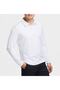 White Polo Neck Long Sleeve Kids Teenager School T-Shirt
