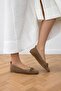 Loi̇ss Women's Leather Ballet Flats