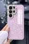 iPhone 15 Pro Max Case with Stone Sparkling Design and Camera Protrusion Cover