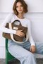 Mira Wax Canvas Bag Camel – Bal Waxed Canvas Women's Shoulder Bag - 4