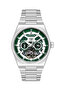 Steel Cord Steel Case Automatic Mechanism Men's Wristwatch Silver-Green Sddk105 - 5