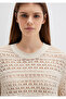 Ecru Sweater Loose Fit / Relaxed Fit 1710776-70057 - 6