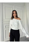 Bat Sleeve Blouse - Ecru - 4