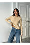 Plain Basic Long Sleeve - Beige - 2